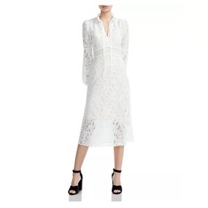 NWT Maje Rilie Paisley Lace Midi Dress